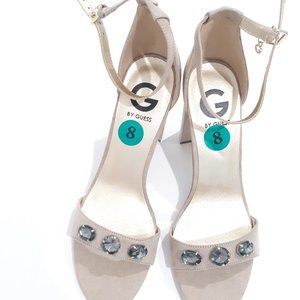 Guess  Women's Fashion Stilettos Strappy Open Toe Pump Heel Sandals